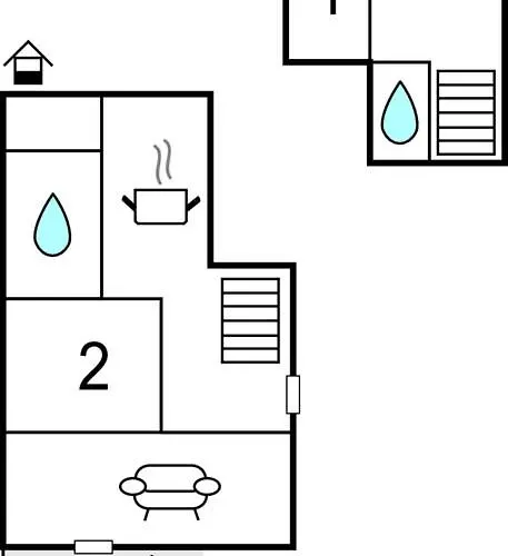 Casa vacanze Two-bedroom In Gudhjem